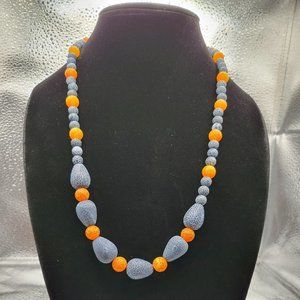 Unique agate necklace